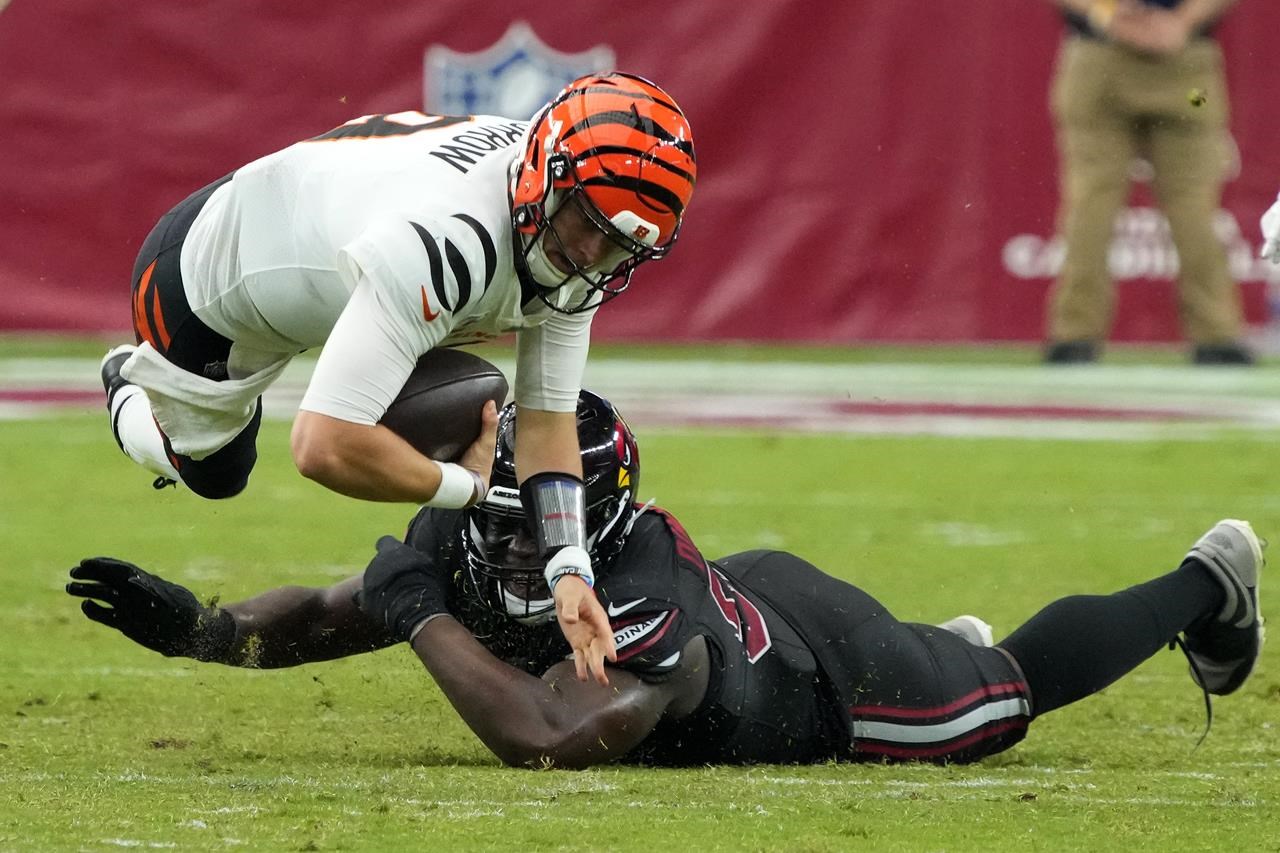 Bengals QB Joe Burrow suffers calf injury – News-Herald