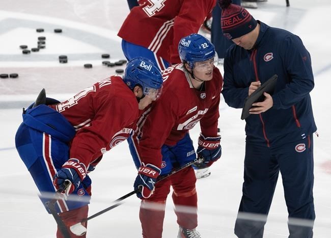 Canadiens Preseason: Newhook Top Line, Slafkovsky Second Line