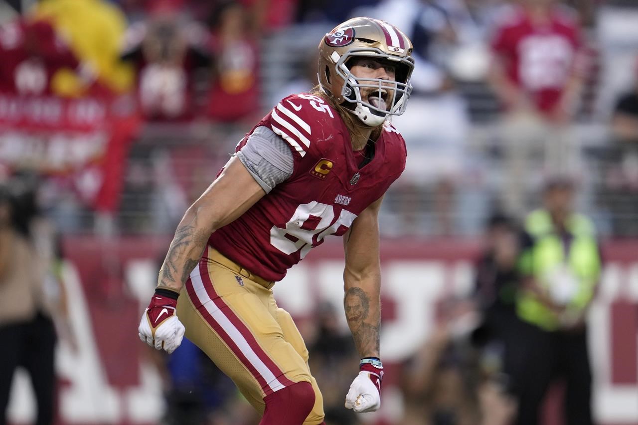 George Kittle's helmet: Why is it different from what other NFL