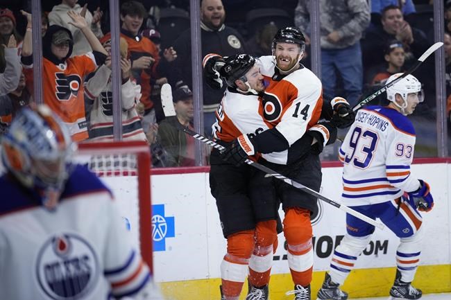 Thursday's NHL roundup: Flyers rally for OT win on emotional night