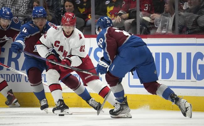 O'Connor scores another short-handed goal, Avalanche beat