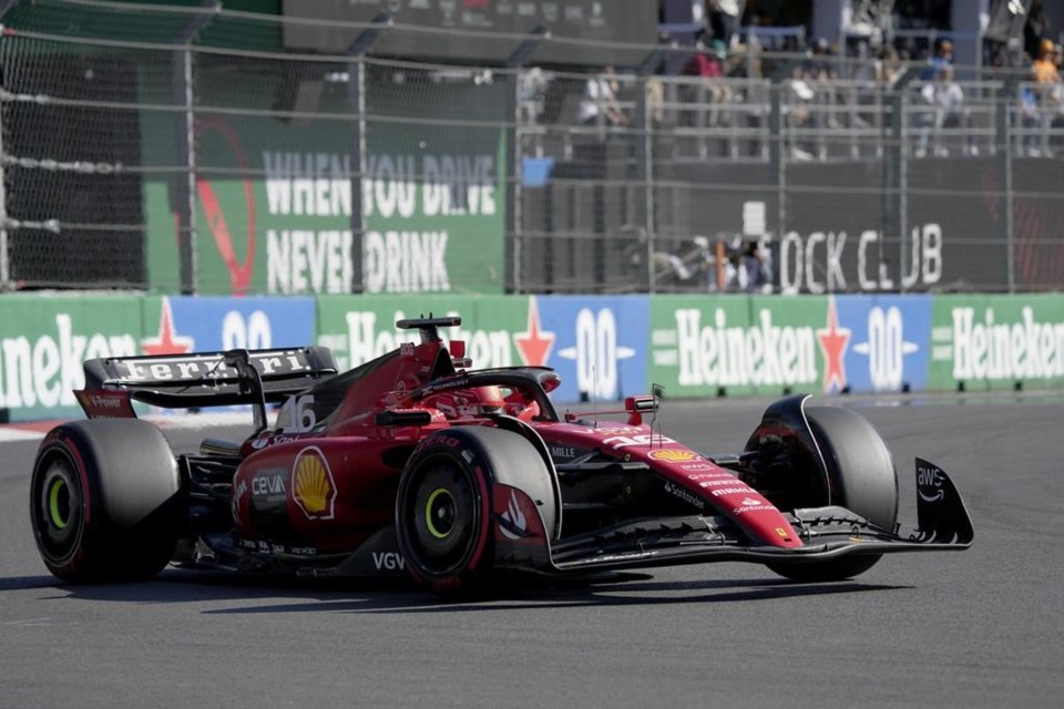 Charles Leclerc secures pole position for the Mexican Grand Prix