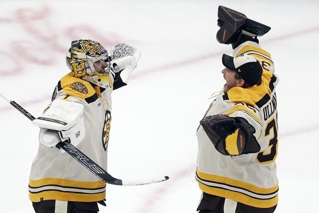 Linus Ullmark's dominance, Charlie McAvoy's OT goal push Bruins