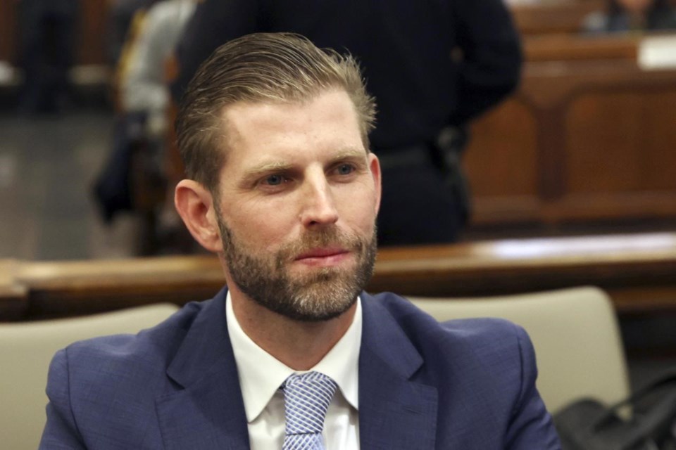 Eric Trump Testifies He Wasnt Aware Of Dads Financial Statements But Emails Show Some 2424