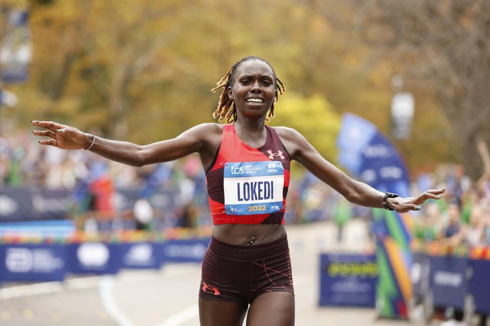 Stellar women's field takes aim at New York City Marathon record on