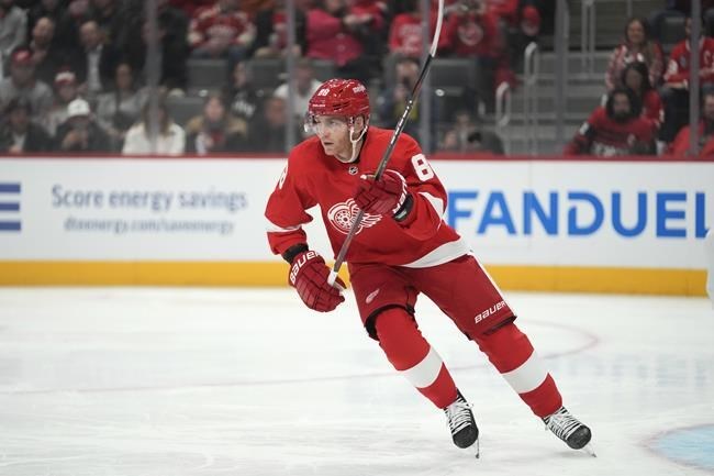 Red Wings forward David Perron suspended 6 games for cross-check