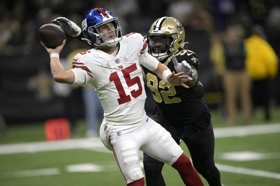 Giants QB Tommy DeVito Loses His Swagger In Beat Down Vs Saints   2023121719124 657f8d475f948d03c4823d89jpeg ;w=960