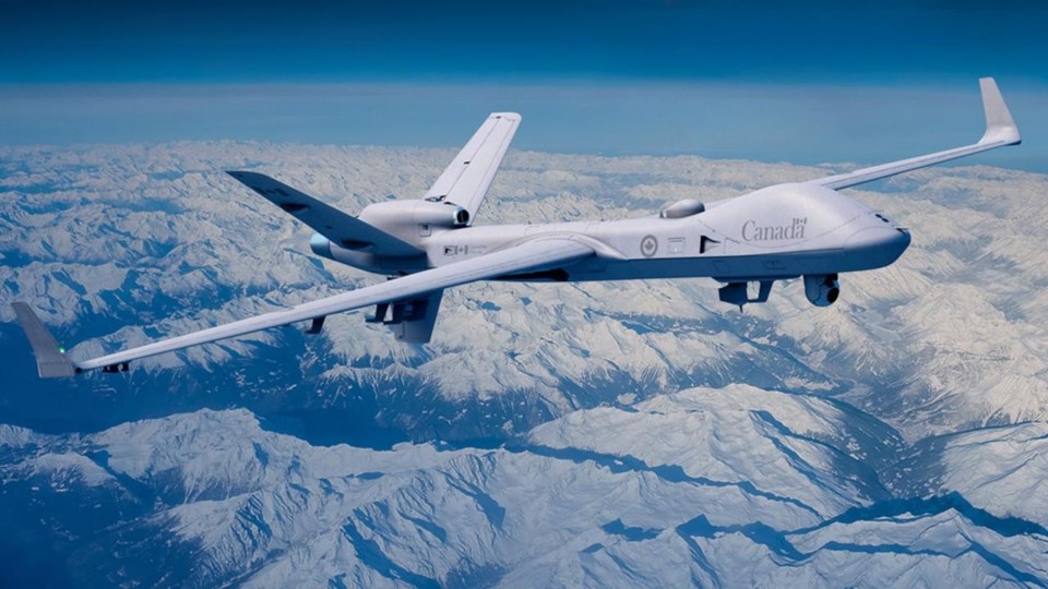 Ottawa spending 2.49 billion to acquire 11 drones for Royal Canadian Air Force North Shore News