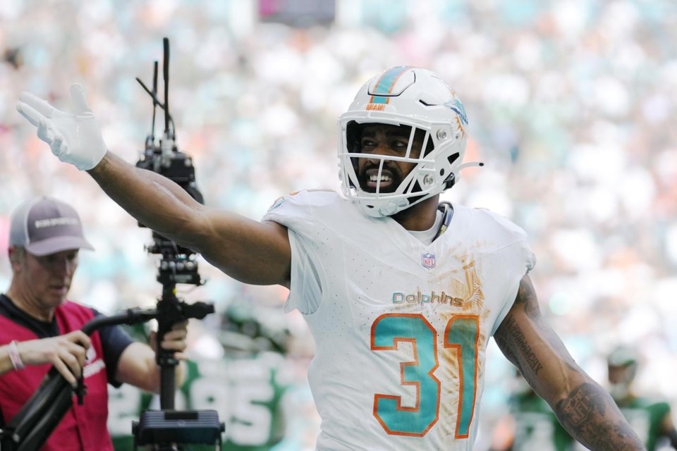 Dolphins RB Raheem Mostert was once overlooked. Now, he's a huge part