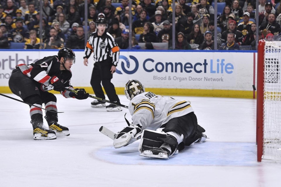 Charlie Coyle Scores Twice As Bruins Beat Sabres 4-1 To End 4-game Skid ...