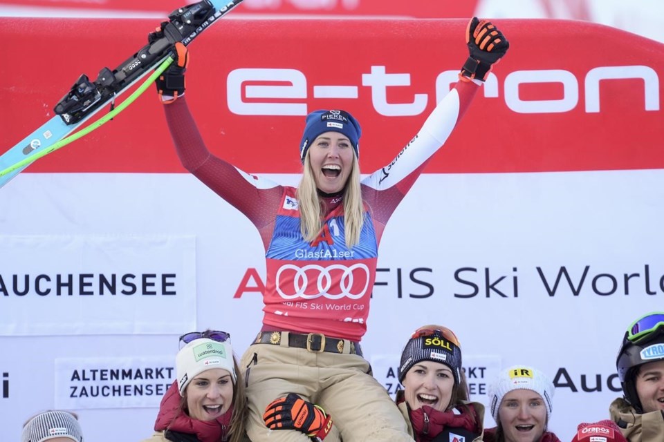 Huetter wins super-G to end World Cup drought for Austrian women. Fest ...