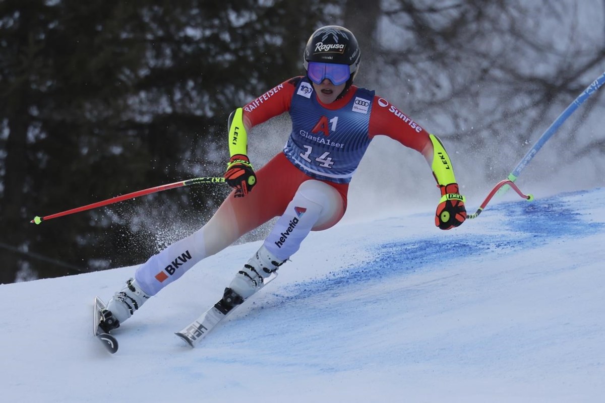 Lara GutBehrami wins a superG for 20th career World Cup win in