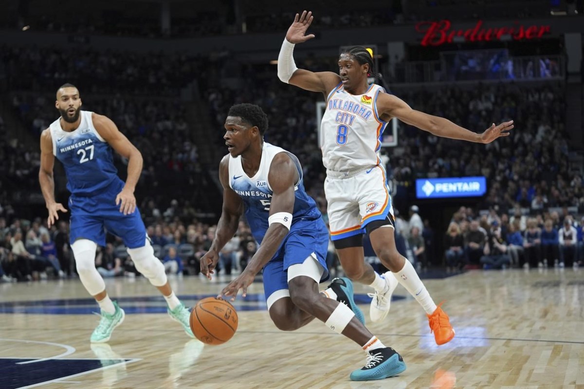 Shai Gilgeous-Alexander Scores 33 Points, Thunder Beat Timberwolves 102 ...