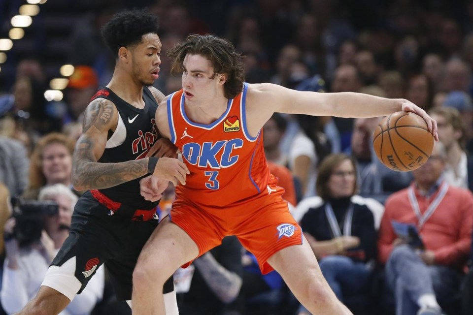 Shai Gilgeous-Alexander Scores 33 Points To Lift Thunder To 111-109 Win ...