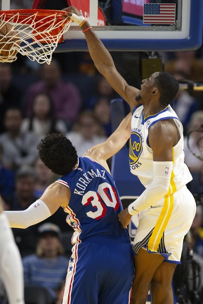 Stephen Curry Scores 37 As Warriors Beat 76ers 119-107 - MooseJawToday.com