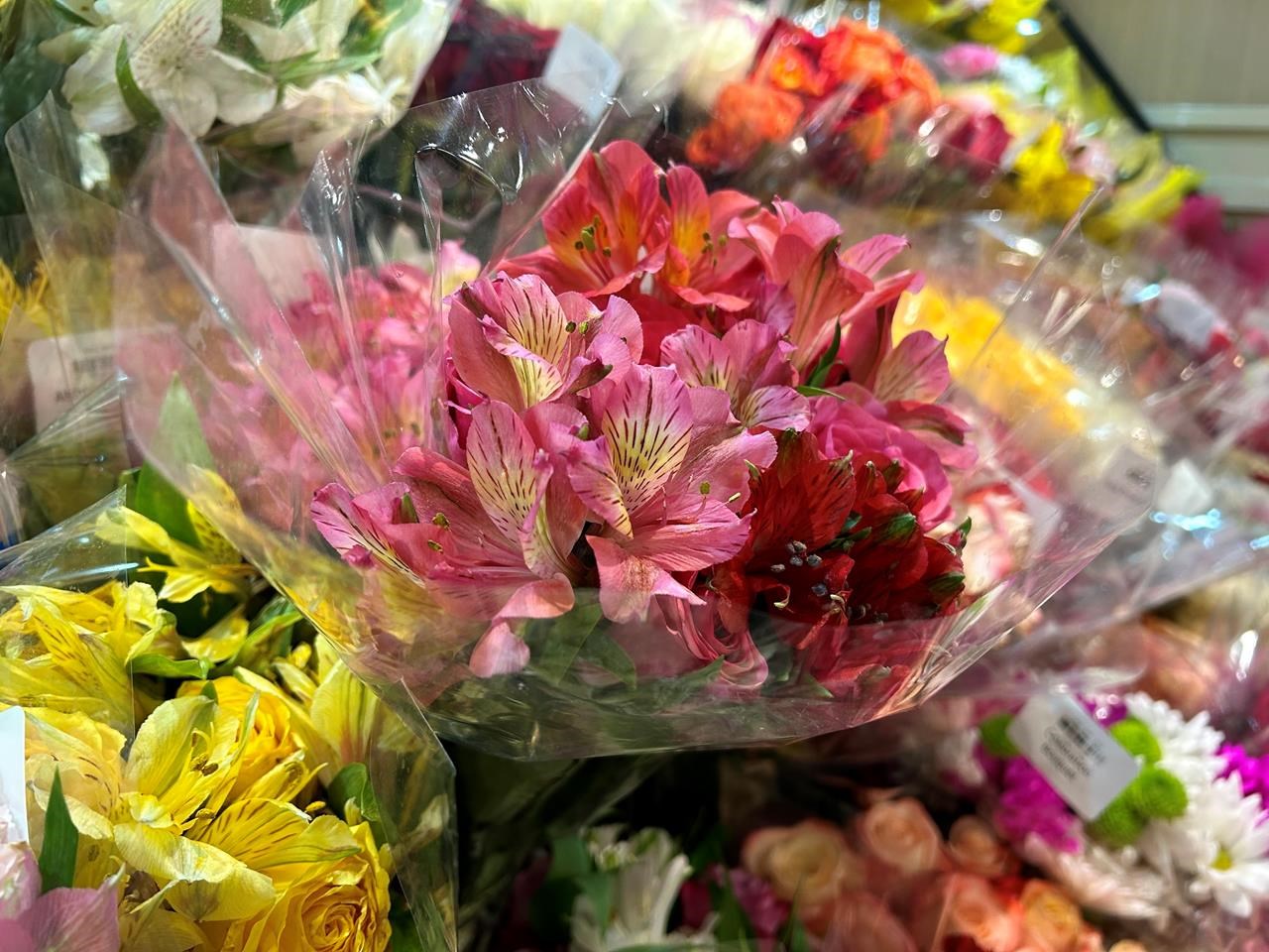 There may be no fresh flowers to buy for Valentine's Day along