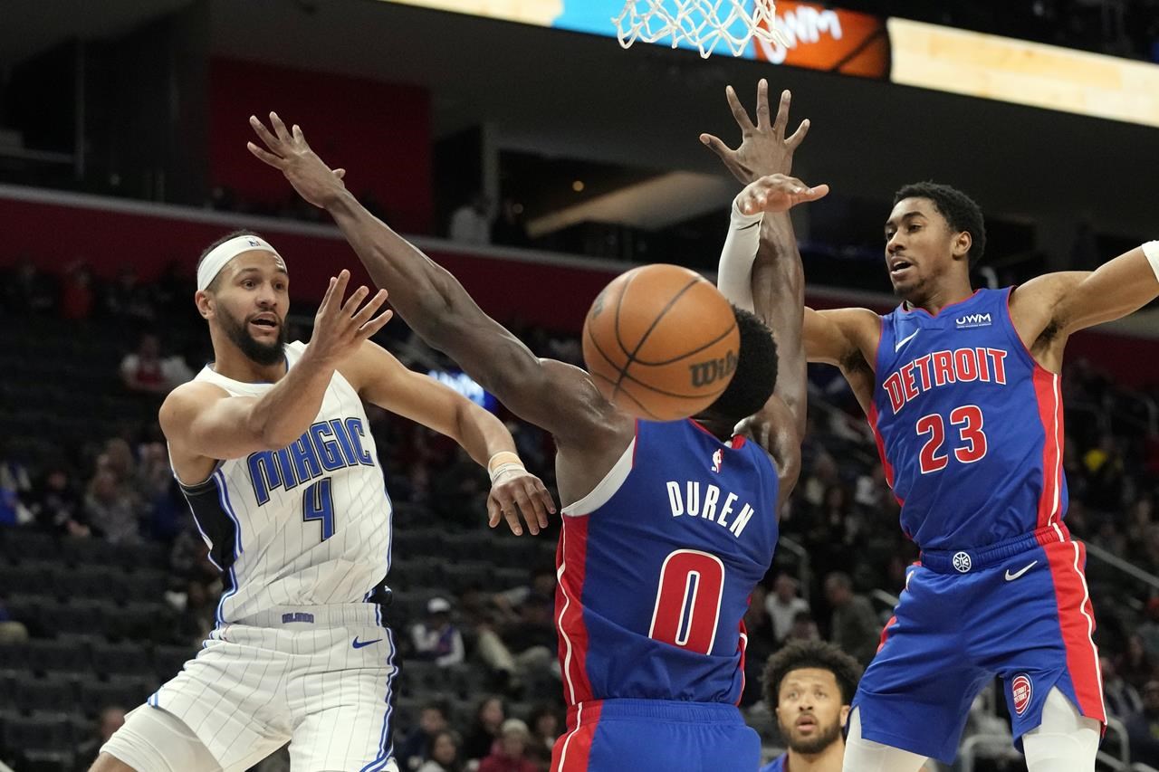 Paolo Banchero has 3-point play in final second to lift Magic past Pistons,  112-109 – The Oakland Press