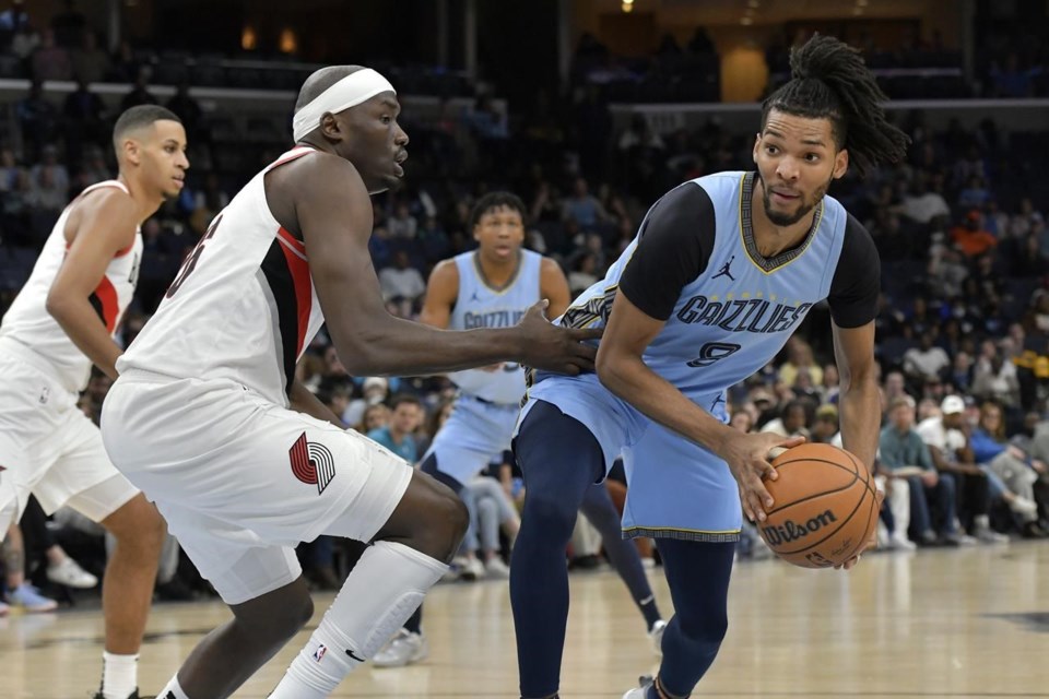 Anfernee Simons scores 30 points, Trail Blazers beat Grizzlies 107100