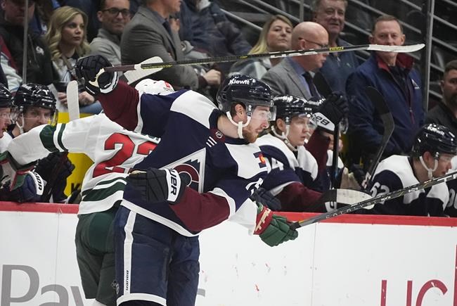 Nichushkin returns to lineup for Avalanche after receiving care from player  assistance program