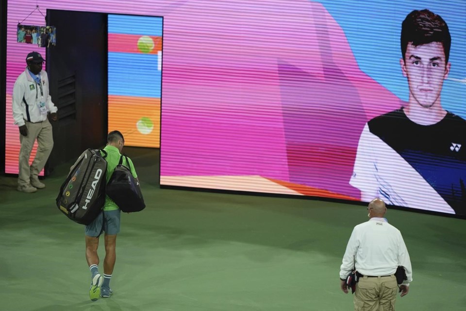 Luca Nardi stuns boyhood idol and topranked Novak Djokovic with a 64