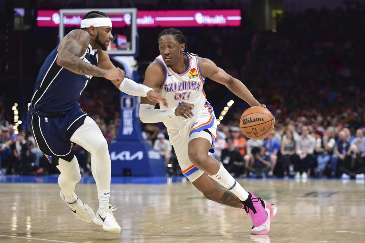 Gilgeous-Alexander scores 31 to lead Thunder past Doncic-less Mavericks  126-119 