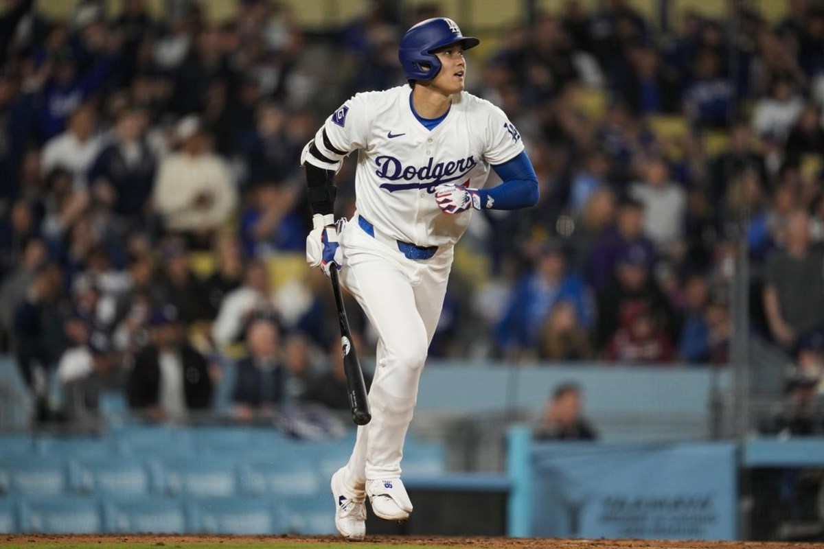 Shohei Ohtani Hit First Home Run For Dodgers Who Beat Giants 5 4 For 3 Game Sweep Coast Reporter