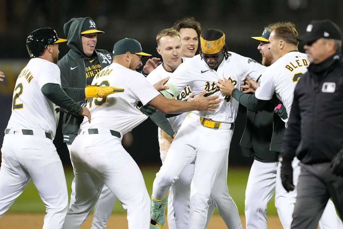 Butler hits home run, winning single to lift A's to 2-1 walk-off win ...