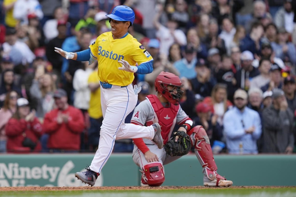 Masataka Yoshida Hits 1 Of 3 Homers For The Red Sox, Who Beat Angels 5 ...