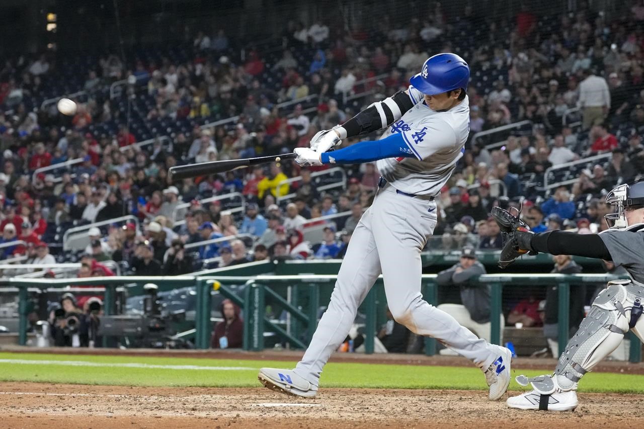 Shohei Ohtani hits 450-foot homer into second deck at Nationals Park in  Dodgers' 4-1 win - St. Albert News