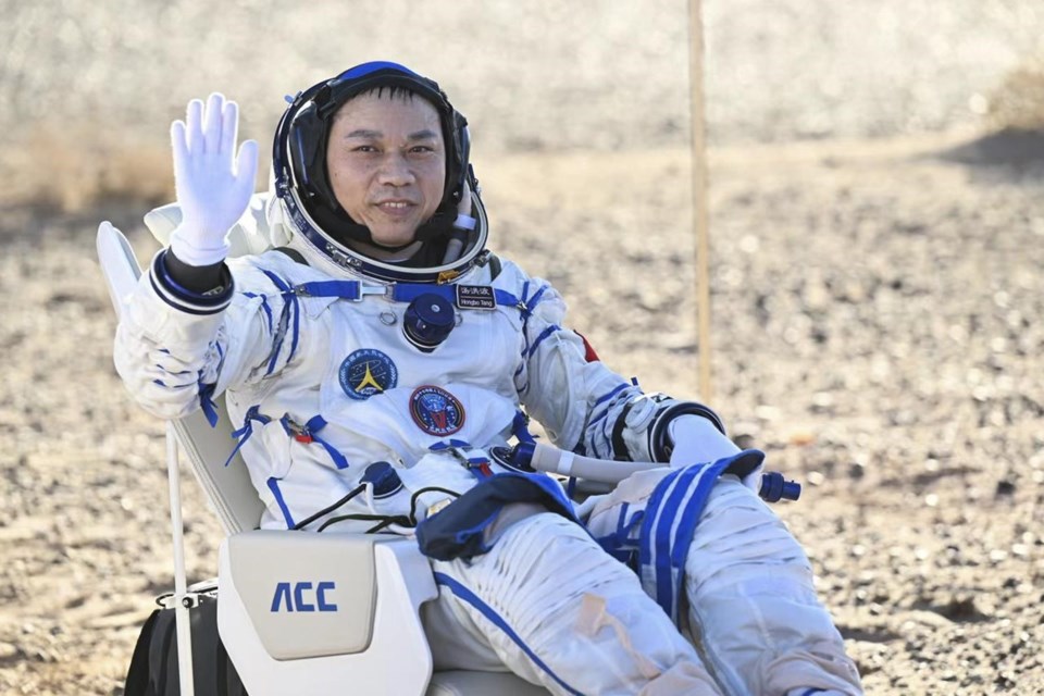 Chinese astronauts return to Earth after 6 months on space station ...