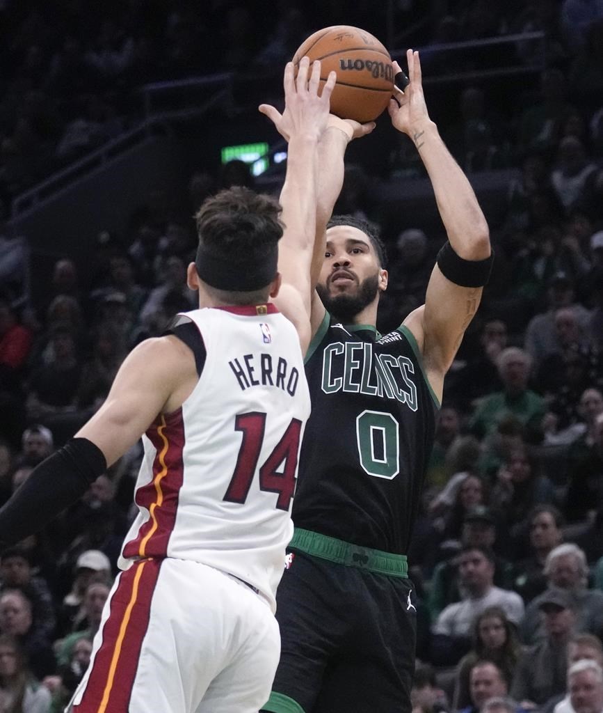 Celtics Advance To East Semifinals, Beating Short-handed Heat 118-84 In ...