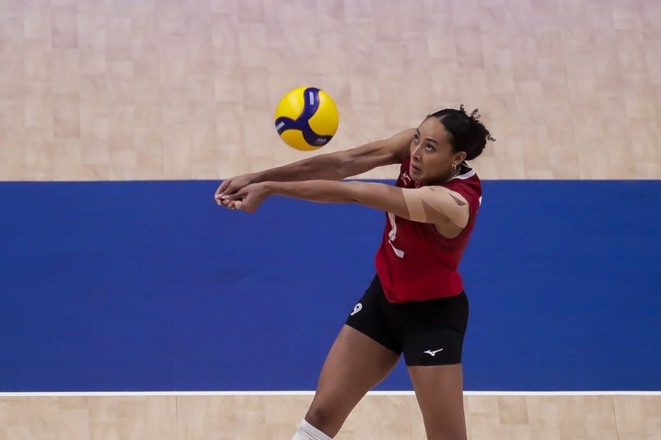 Canadian women's team tops Germany 30 in Volleyball Nations League