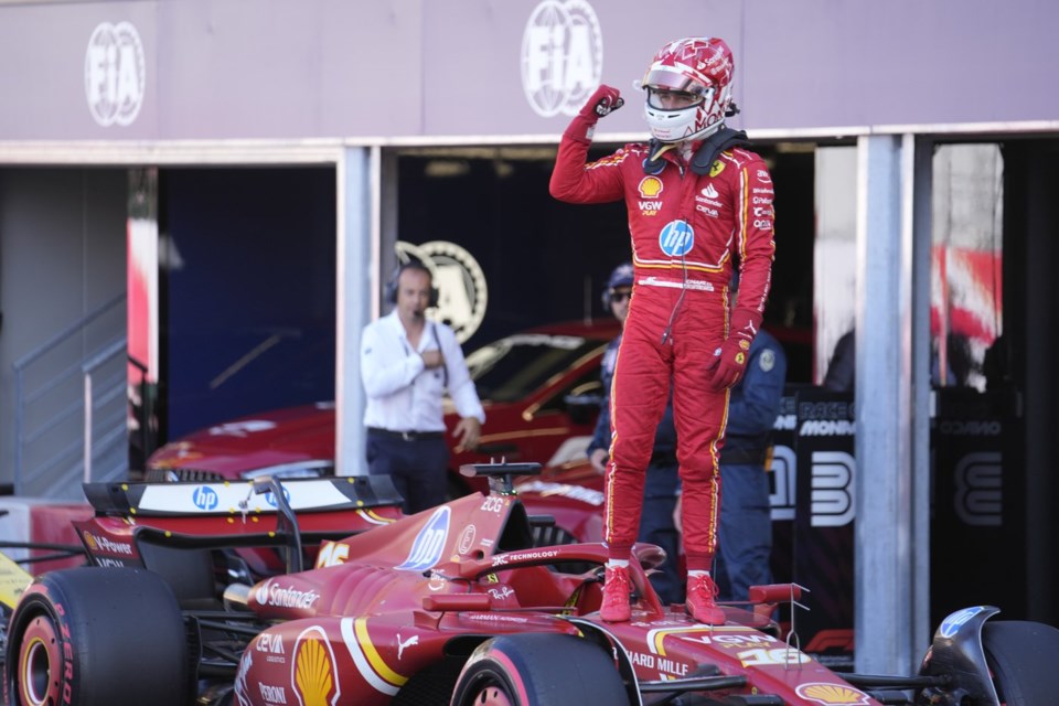 Leclerc takes pole position for Monaco GP and ends Verstappen's bid for