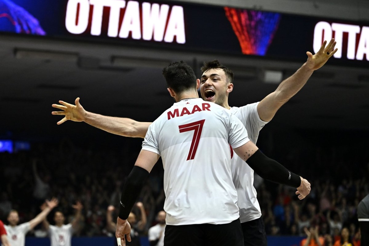 Canada edges Japan 3-2 in men's Volleyball Nations League action ...