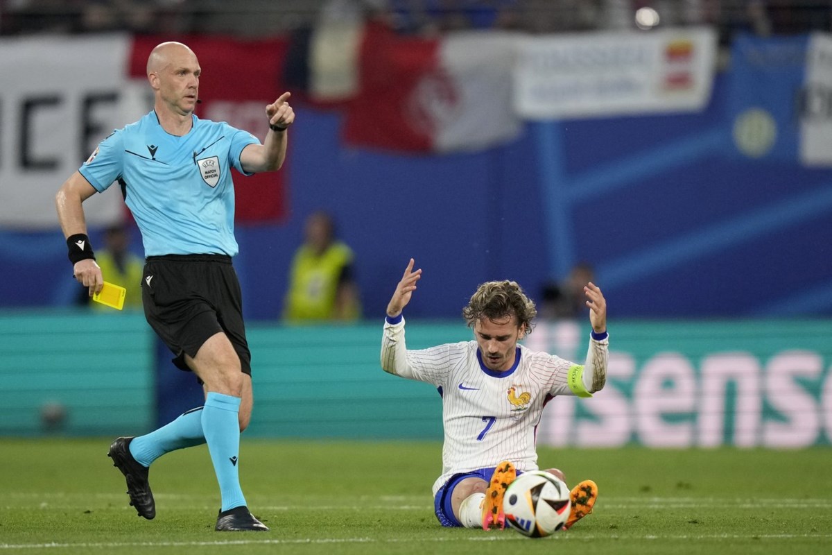 Tougher action on tactical fouls by Euro 2024 referees drives spike in ...