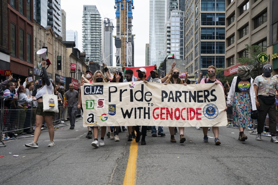 The head of Pride Toronto says he's disappointed protest stopped parade