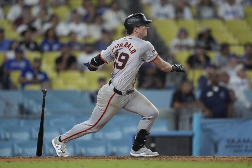 Tyler Fitzgerald becomes first Giants rookie to homer in 5 consecutive ...