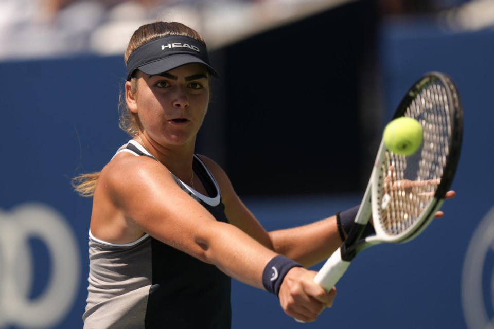 Canada's Marina Stakusic wins National Bank Open debut; Rebecca Marino