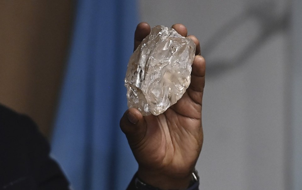 BEYOND LOCAL: The biggest diamond in over a century is found in ...