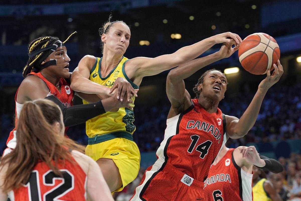 Australia beats Canada 70-65 in women’s Olympic basketball