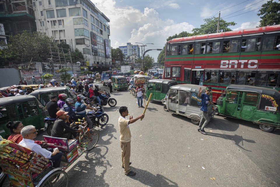 Bangladesh's incoming interim leader Yunus asks for calm as he is set to take oath Thursday