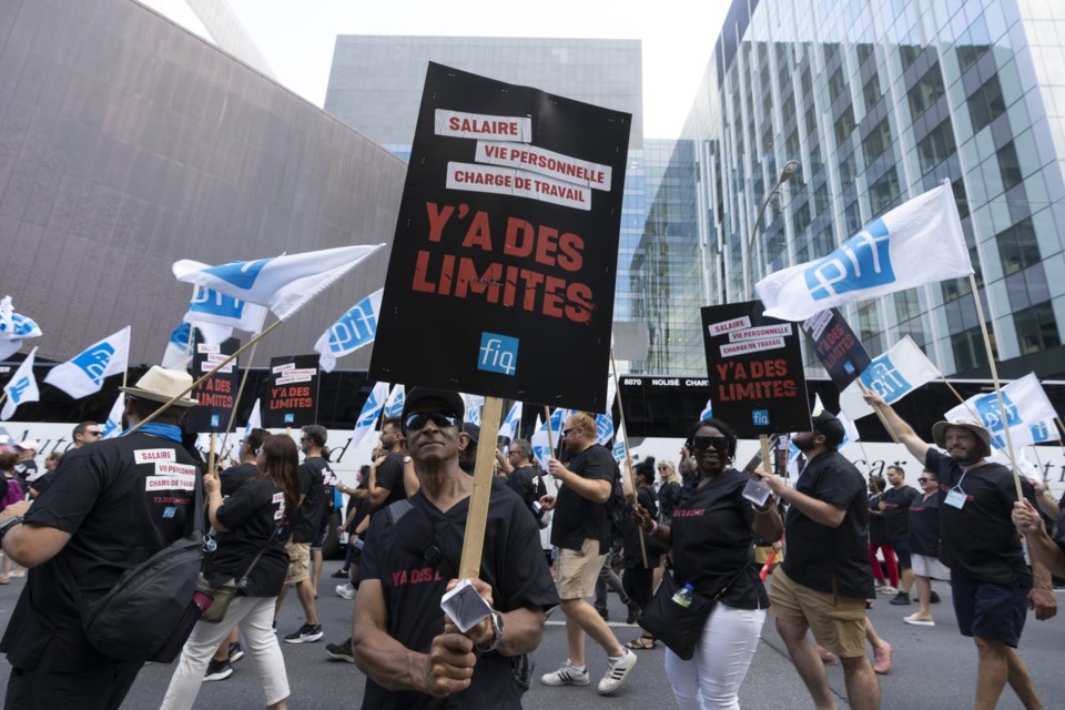 Quebec labour tribunal says nurses cannot pressure the province by refusing overtime