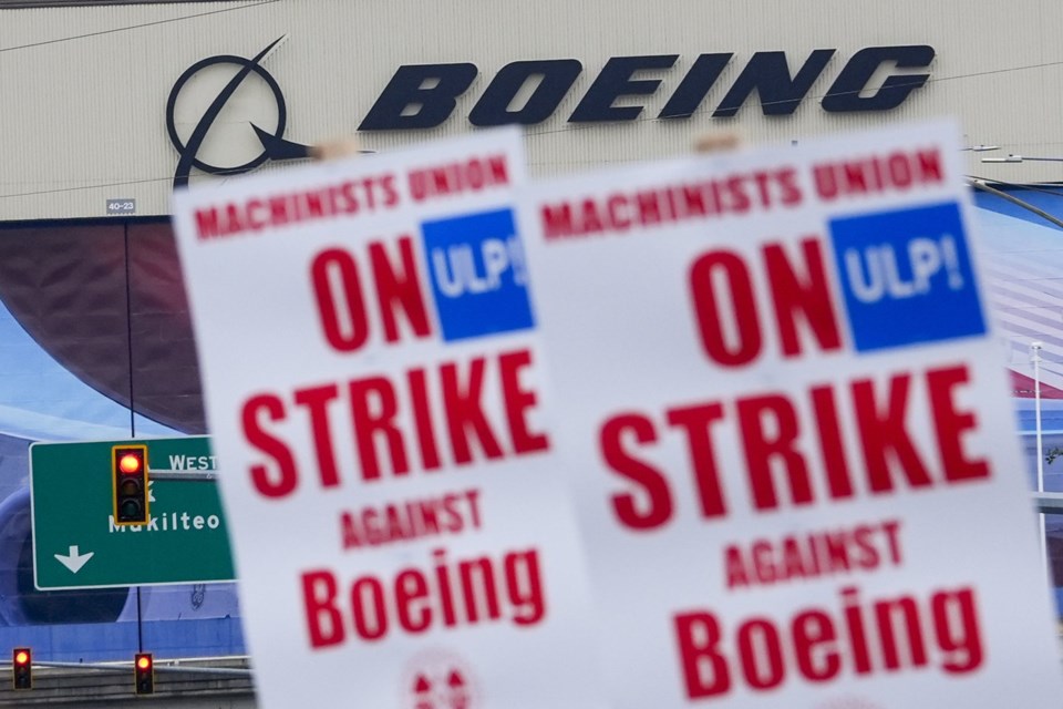 Boeing CEO says the company will furlough employees soon to preserve