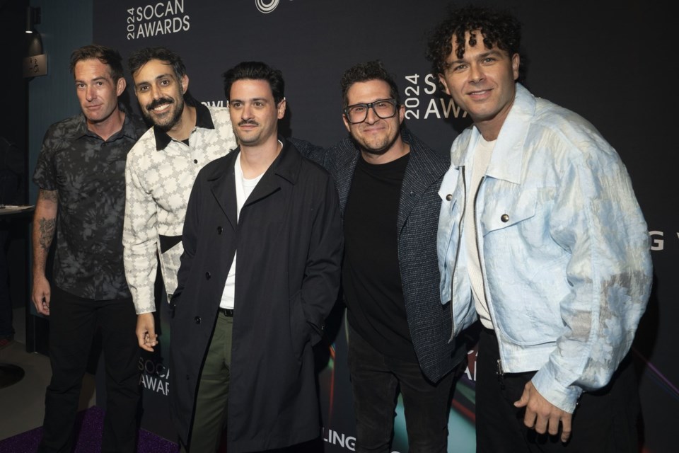 Drake sweeps rap categories at SOCAN Awards; Arkells celebrate impact of songwriting