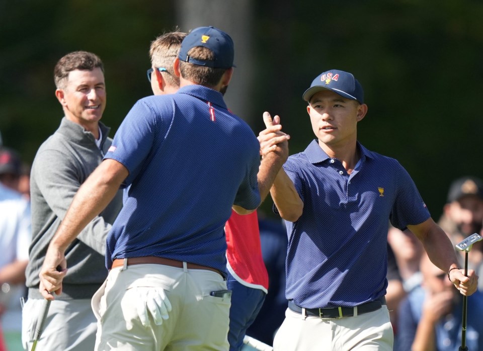 United States takes 117 lead over International team at Presidents Cup