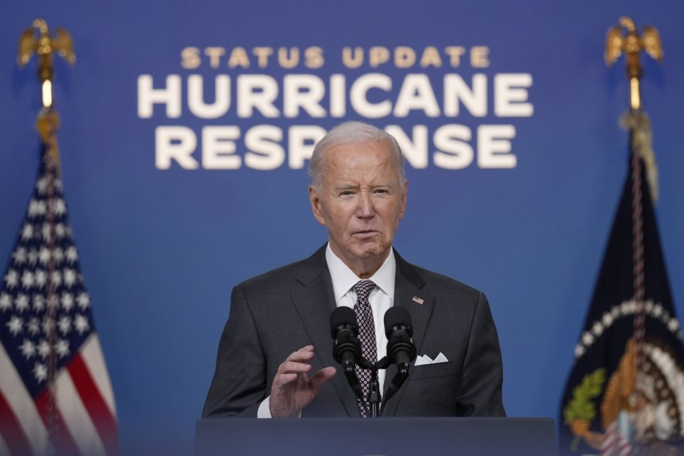 Biden Tells Trump To 'get A Life, Man' And Stop Storm Misinformation ...