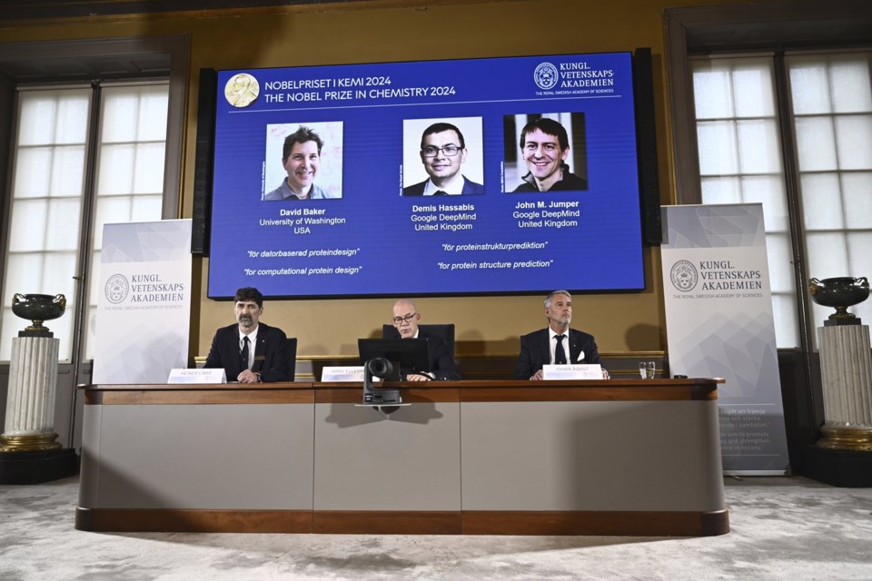 Nobel Prize In Chemistry Awarded To David Baker, Demis Hassabis And ...