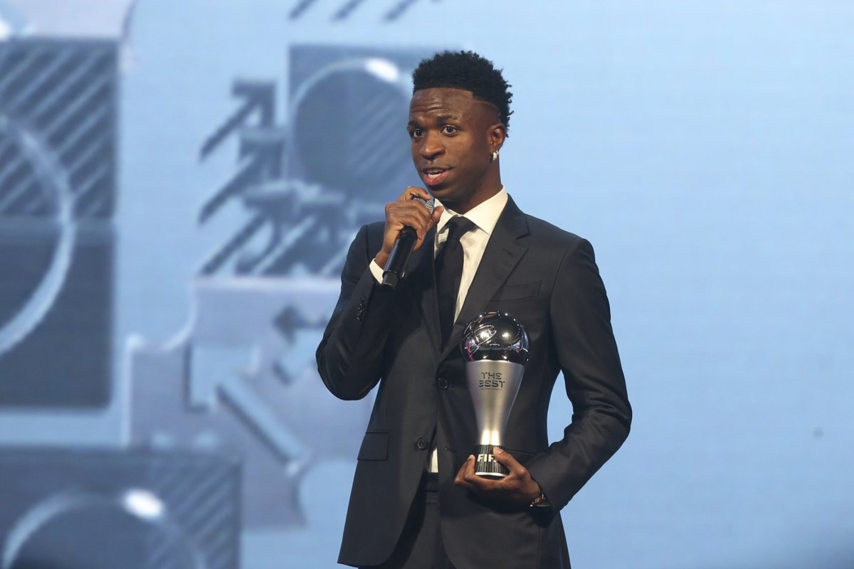 Vinícius Júnior And Aitana Bonmati Win FIFA Best Player Of The Year ...