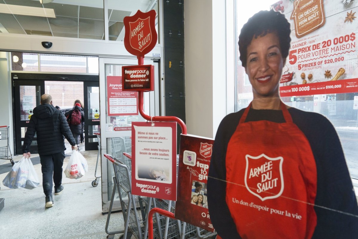 Salvation Army Says Holiday Donations Down 50 Per Cent Since Mail ...