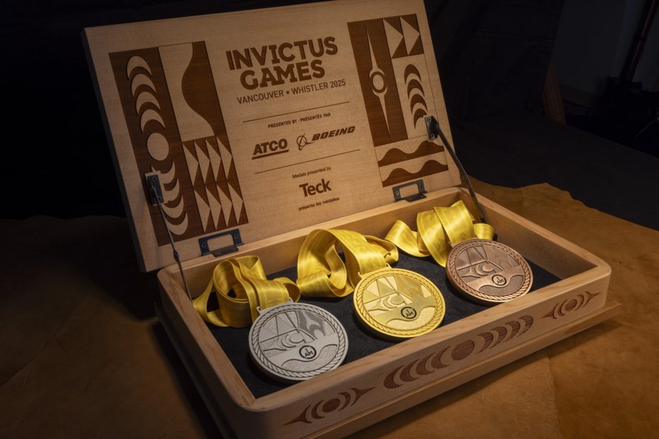 Invictus Games 2025 medals unveiled in Vancouver Flin Flon Reminder